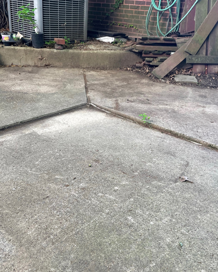 Cracked Concrete Sidewalk | SmartLevel | Before PolyLevel® | SmartLevel Concrete