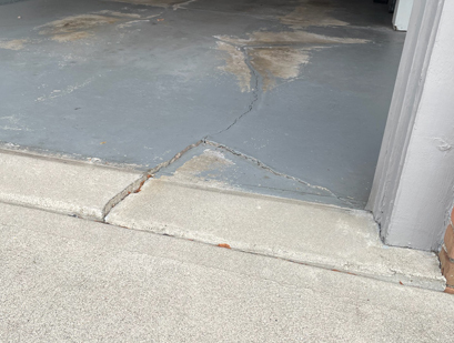 Interior Slab Leveling | Cracked Interior Slab | SmartLevel Concrete