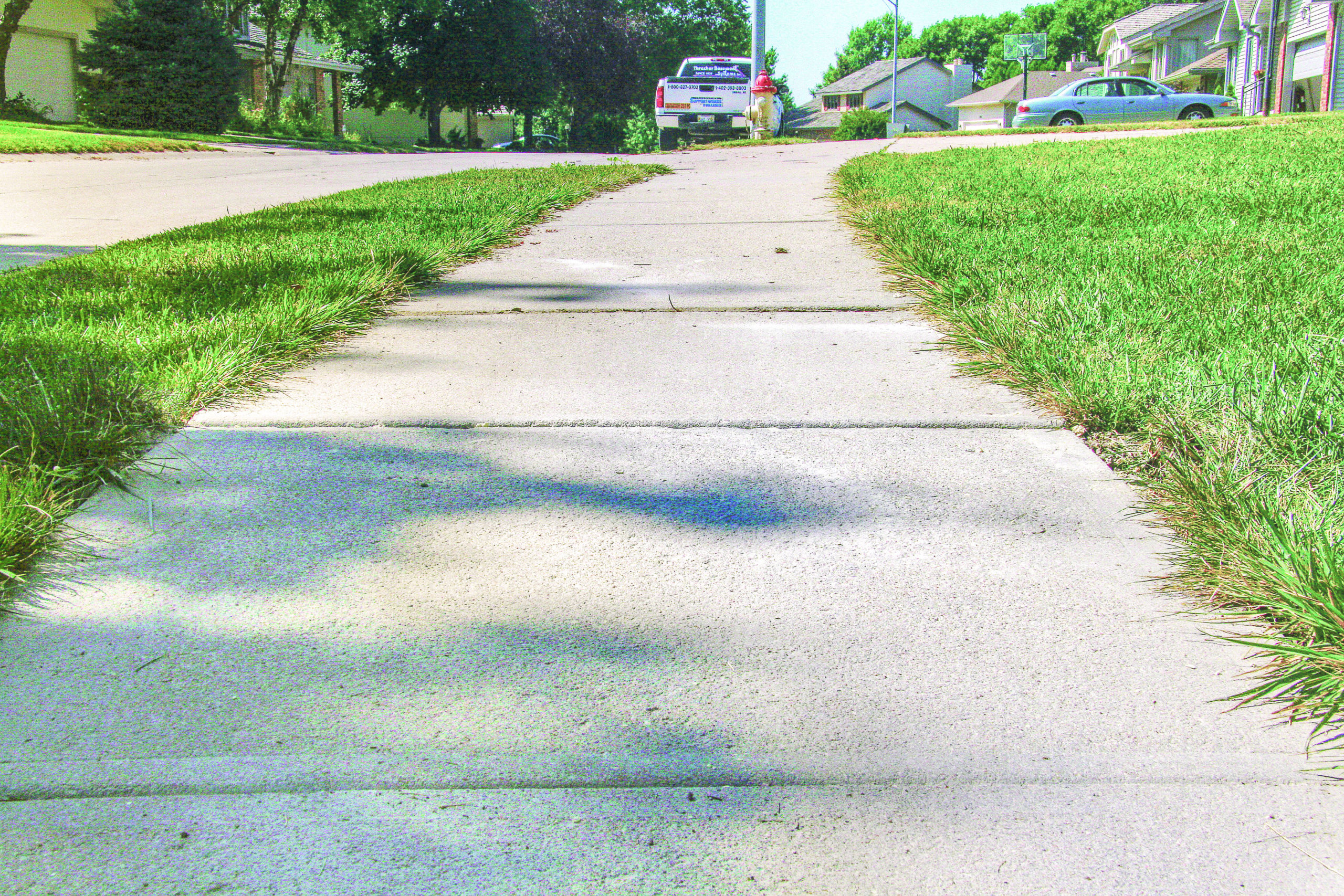 Sidewalk Repair | Even Home Sidewalk | After SmartLevel Concrete Repairs and Leveling