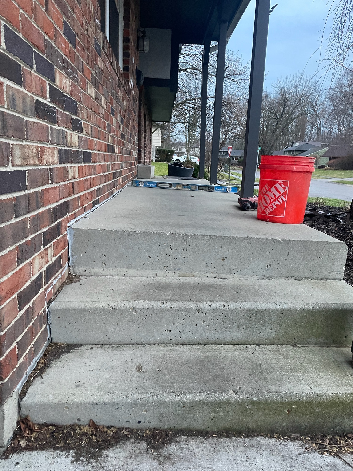 Home Page Concrete leveling before | SmartLevel
