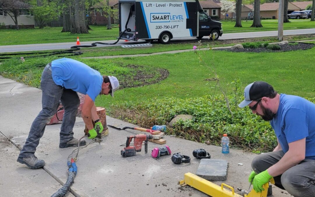 Sealing Driveway Cracks & Joints in Columbus | SmartLevel Concrete